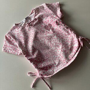 Macleod -made in Italy Pink top 100% cotton 2T